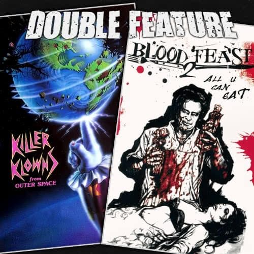 Killer Klowns from Outer Space + Blood Feast 2